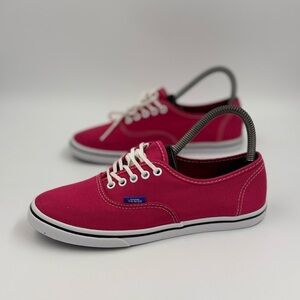 Vans pink authentic women’s size 7